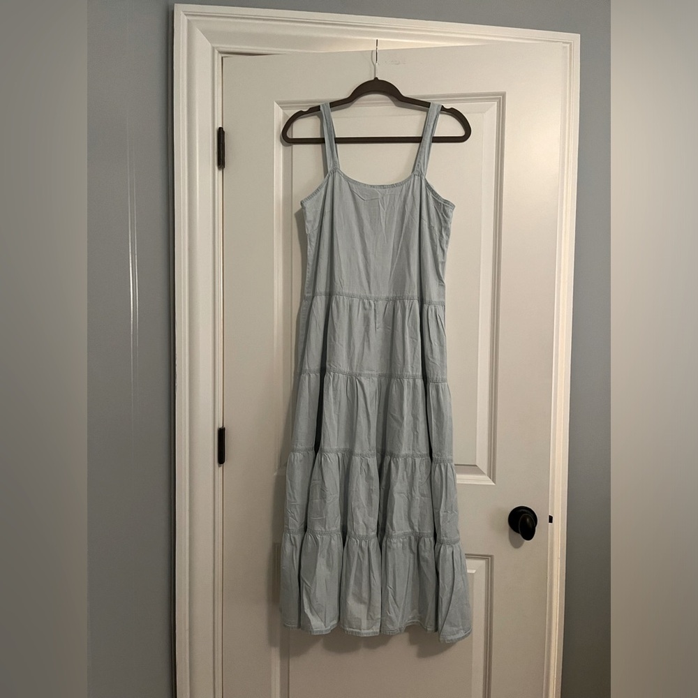 *NEW* POMANDER PLACE Chambray Lola Dress, Size S